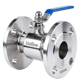 DIN Hygienic Flanged Ball Valve
