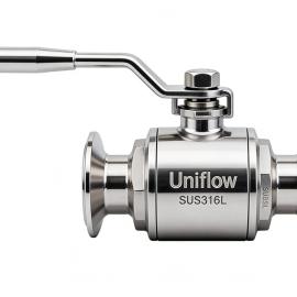 Food Grade Sanitary Full-Port Clamp Ball Valve