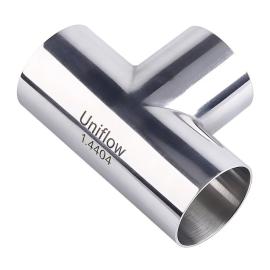 Hygienic Plain end Equal Tee Premium 316L