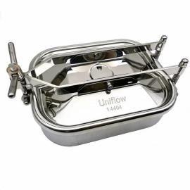 Hygienic Rectangular Tank Manhole Cover  