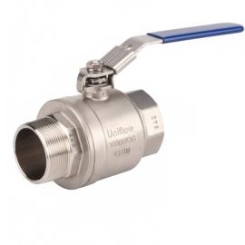 2-piece full bore F/M thread Ball Valve