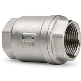 Stainless Steel 2 Piece BSP Spring load Check Valve 