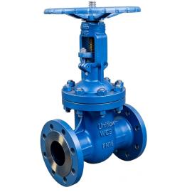 DIN F5 Cast steel A216 WCB gate valve  PN16 