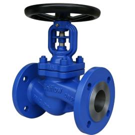 DIN Cast steel Bellow seal globe valve