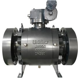   ASME Blowout Proof Stem Ball Valve Trunnion Mounted Durable Subsea Ball Valves