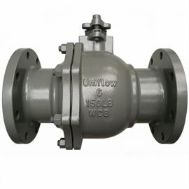 ANSI Cast Steel 2 Piece Floating Ball Valve Wcb 150lb 6inch