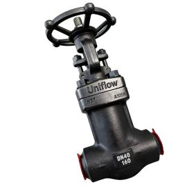 PN160 forged steel A105N Butt welding bellow seal globe valve