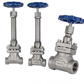 Butt welding end Cryogenic Stainless Steel Globe Valve  for LNG / LN2 / LO2