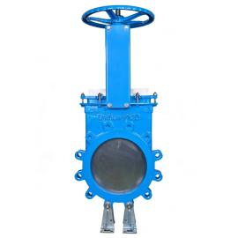 Cast Steel WCB DN100 PN16 LUG END Knife Gate Valve  