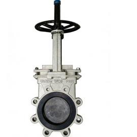 Wafer type Rubber Sleeve Knife Gate Valve