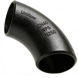 ASTM A234 WP5 Butt welding LR 90DEG Elbow 