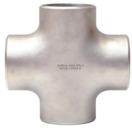ANSI B16.9 Stainless steel STD Butt welding Straight Cross