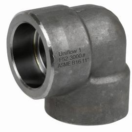 A694 F42/F52/F60/F65/F70/F80 Cryogetic Forged Alloy Steel Socket Welding Elbow  2000LBS 3000LBS