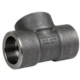  ASME B16.11  A105 Forged Carbon steel 3000LBS Socket Weld Tee