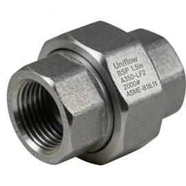 ASME B16.11 Cryogetic  A350 LF2 Forged Alloy steel 2000LBS BSP BSPT Thread Union