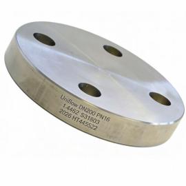 DIN2527 2205/2507 Stainless Steel Blind Blange 