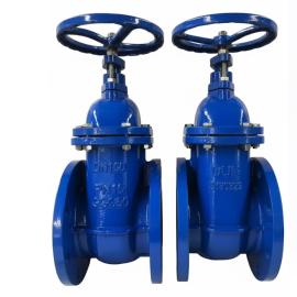 Laposházú éktolózár öntöttvasból azbesztmentes tömítéssel