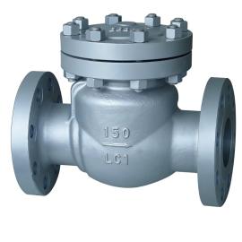 ASTM A352 LC1 150lbs Flanged swing check valve 
