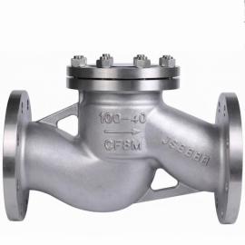 PN40 Stainless steel AISI316 flanged piston check valve