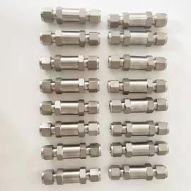 Stainless steel flashback arrestor compression fitting