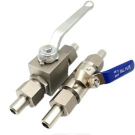 Stainless Steel Instrumentation Ball Valve with Lever Handle