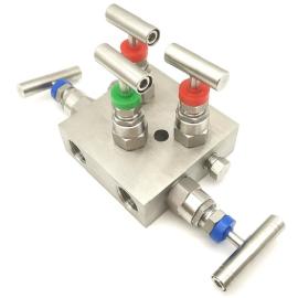 Differential Pressure Gauge 5 Valve Manifold