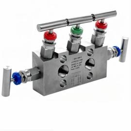 Coplanar 5 Way Manifold Valve