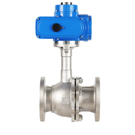 Electric cryogenic ball valve CF8