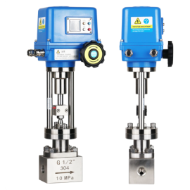 Semiconductor high purity mini modulating valve