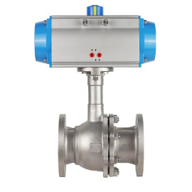 Pneumatic cryogenic ball valve CF8