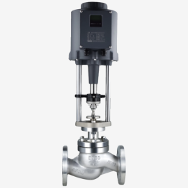 Electric single seat globe control valve