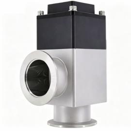 Pneumatic High Vacuum Angle Valve Aluminum GDQ-J-KF Bellows Sealed Flapper Valve